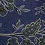 Silk Large Floral Pattern Pocket Square, Navy/Sage, swatch